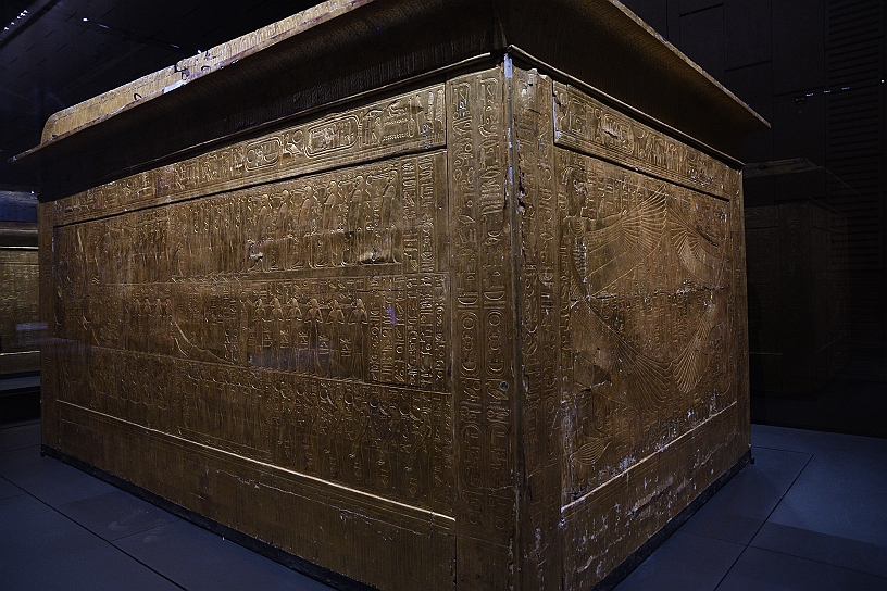 81 MAK_7144.jpg - Il secondo sarcofago esterno con decorazioni tipo rishi (piume).